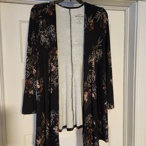 Torrid Super Soft cardigan, size 00, new with tags. Skull floral print